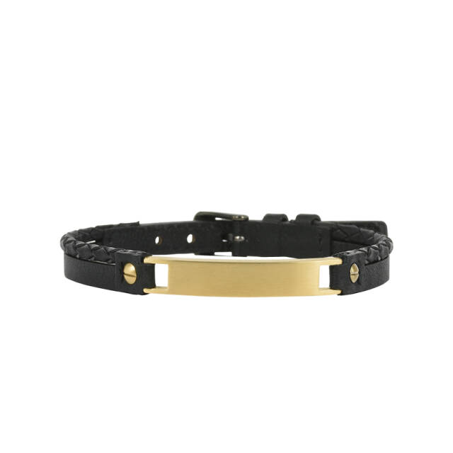 PONTUS Bracelets Black/Gold