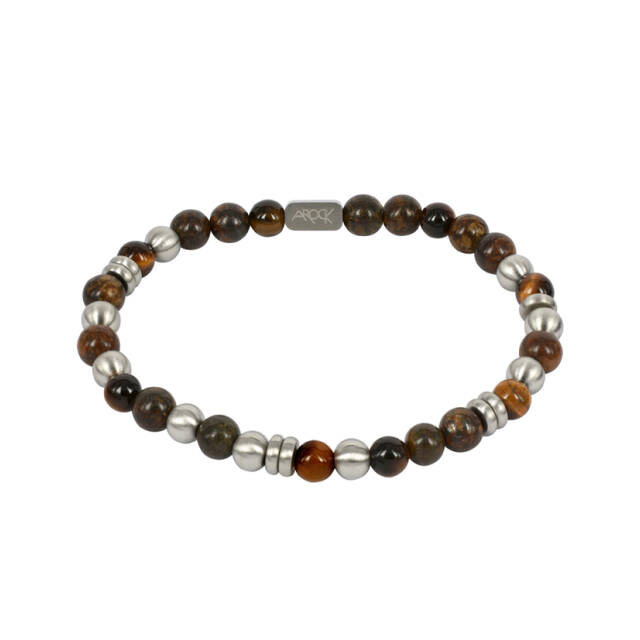 EDDIE Bracelets Brownt/Steel