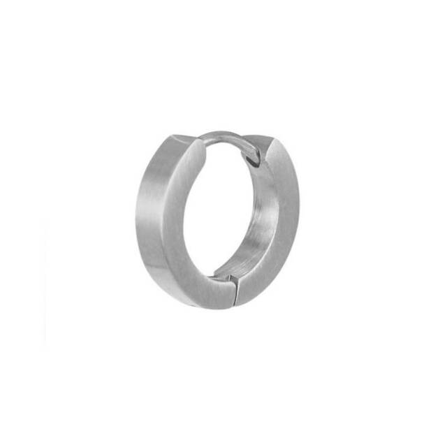 WILMER Small Earrings Steel