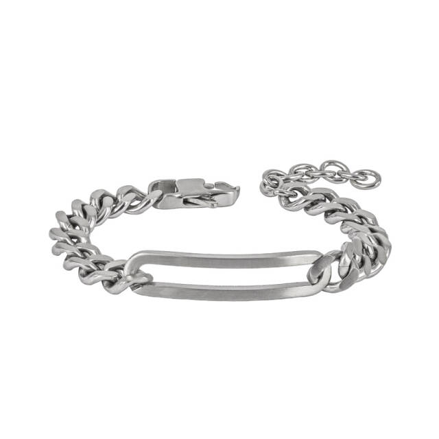 BENJAMIN Chain Bracelets Steel
