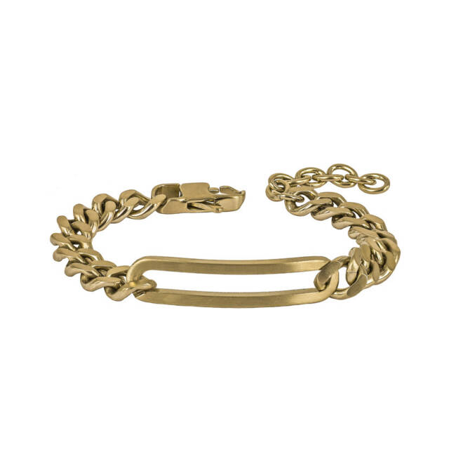 BENJAMIN Chain Bracelets Gold