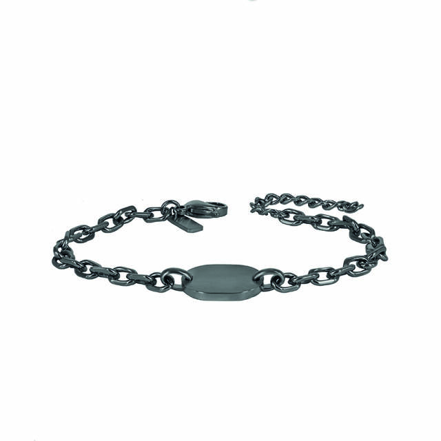CHARLIE Bracelets Gun Metal