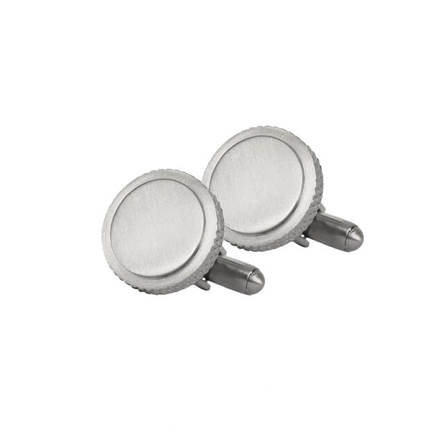 PLEX manschettknappar Steel