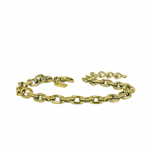 CHARLIE Chain Bracelets Blankt Gold