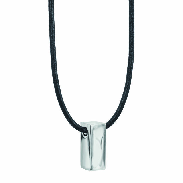 TIM Leather Necklaces Steel