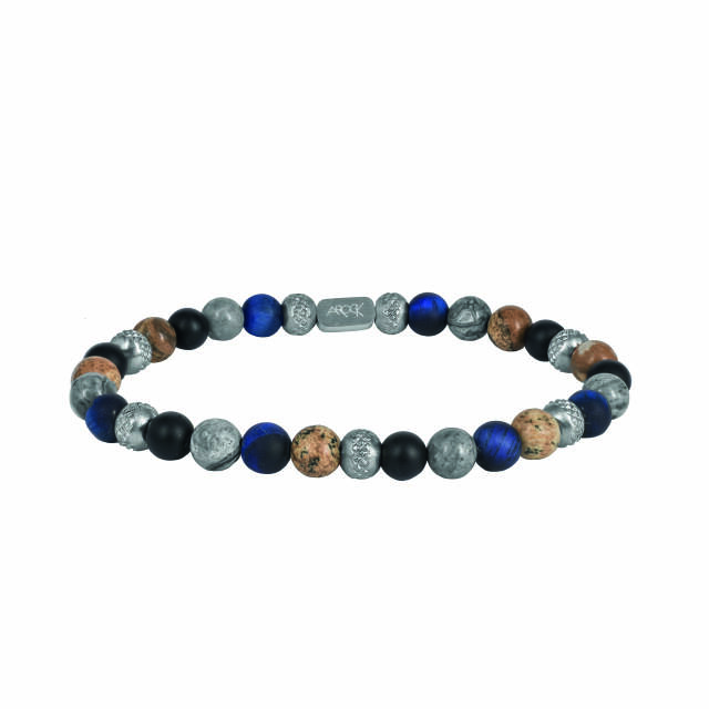 MIKE Bracelets Steel/blue