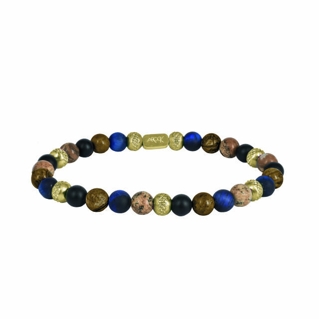MIKE Bracelets Gold/blue
