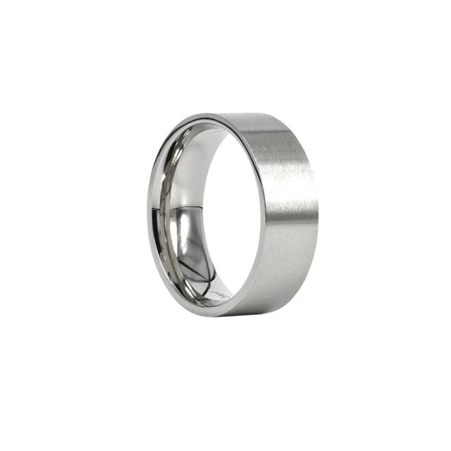 WALTER Matt Steel ring