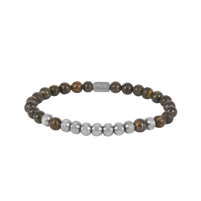 PHOENIX Bracelets Steel/Brown