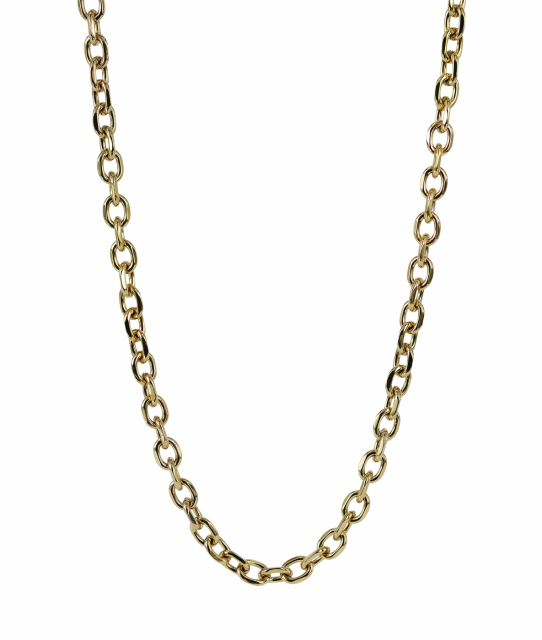 CHARLIE Chain 7 mm Necklaces Gold
