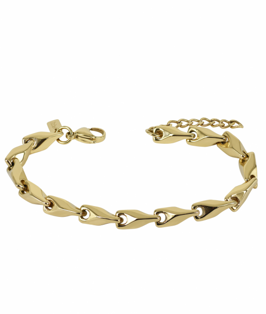 JAMES Wide Bracelets Gold