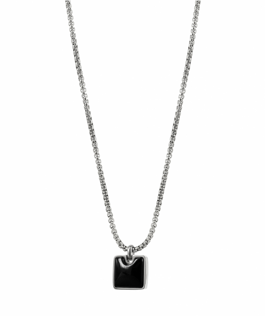 NEO Necklaces Stål/Svart