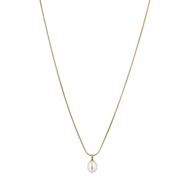 PALMA Single Long Necklaces Gold