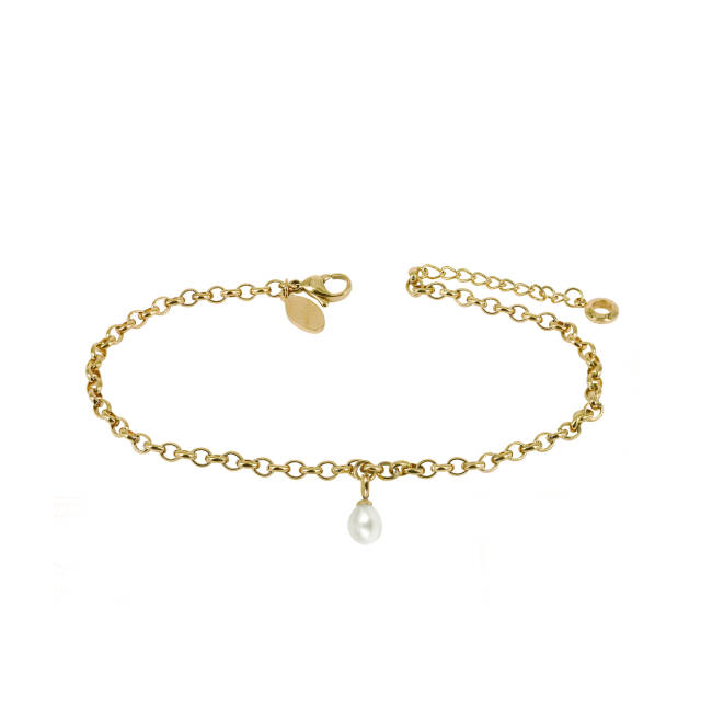 PALMA Single ANKLET Bracelets Gold