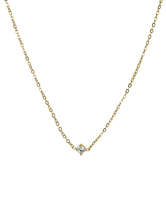 IDA 3 mm Necklaces Gold