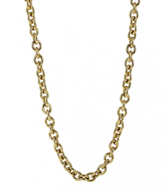 RUBY Small Long Necklaces Gold