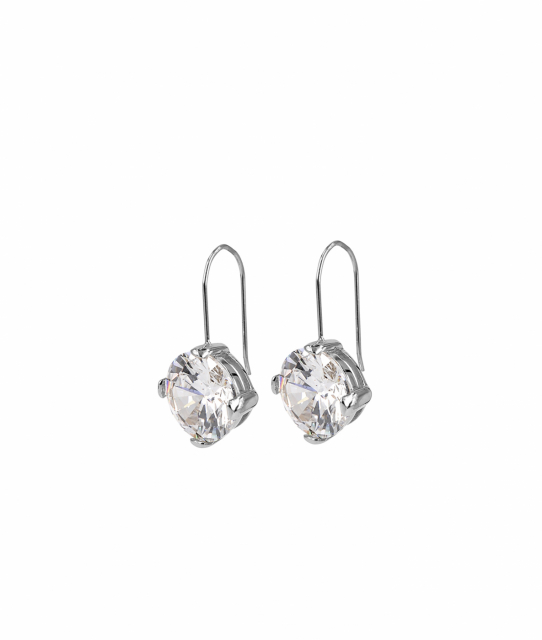 FRIDA Short Earring Stål/Vit