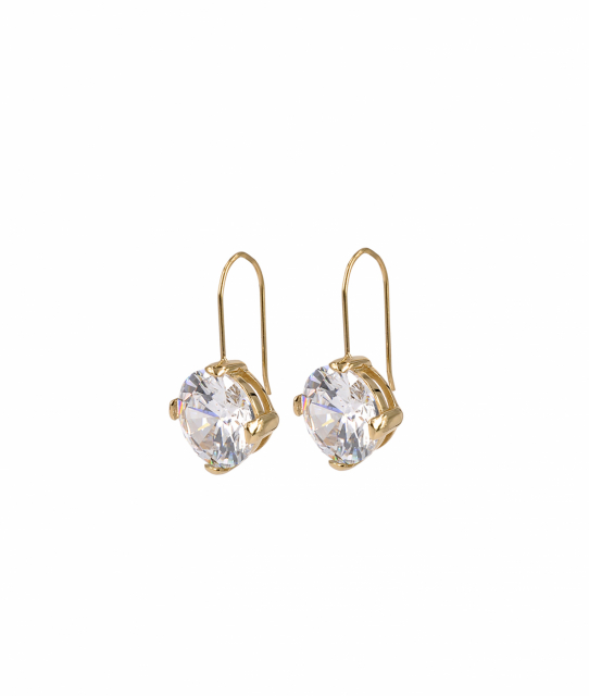 FRIDA Short Earring Gold/Vit