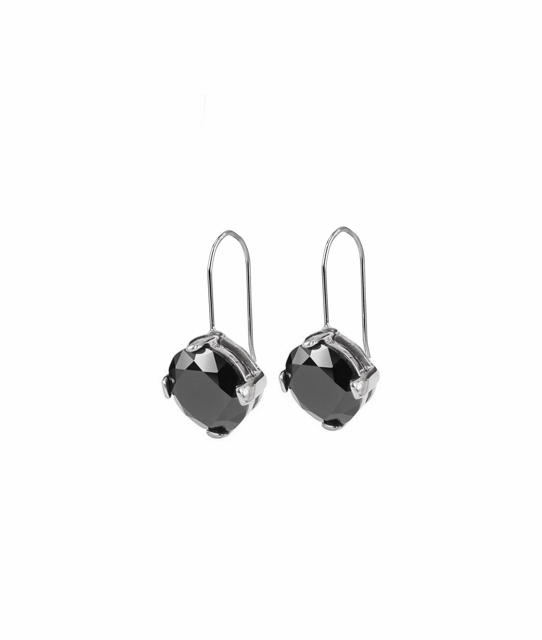 FRIDA Short Earring Stål/Svart