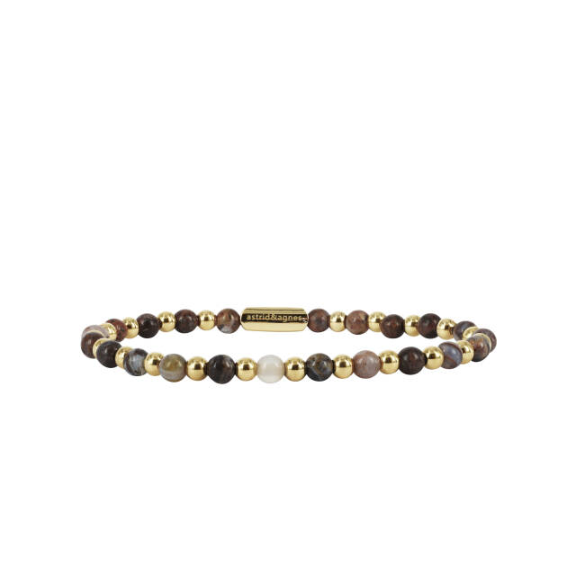 MIZA Bracelets Melange/Gold