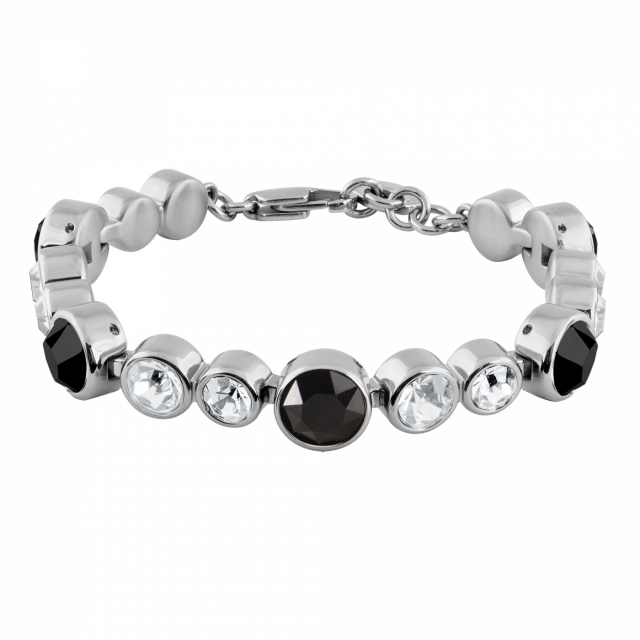 CALICE Silver BLACK / CRYSTAL Bracelets