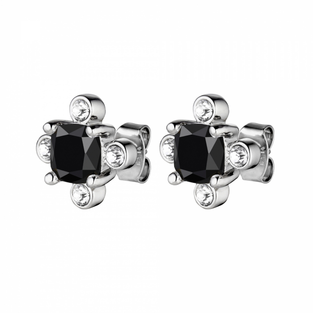 GIGI Silver BLACK Earring