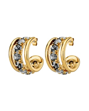 HELEN SG GREY Earrings Gold