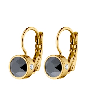 MADU SG HEMATITE Earrings Gold