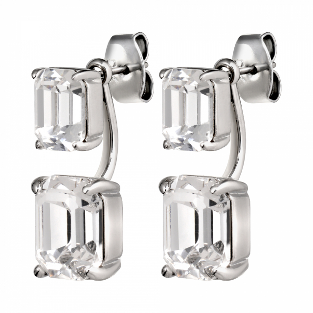 TETI SS CRYSTAL Earrings Silver