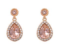 Miss Amy earrings - Vintage rose