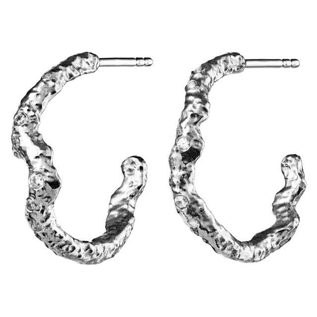 Janine grande Earring Silver