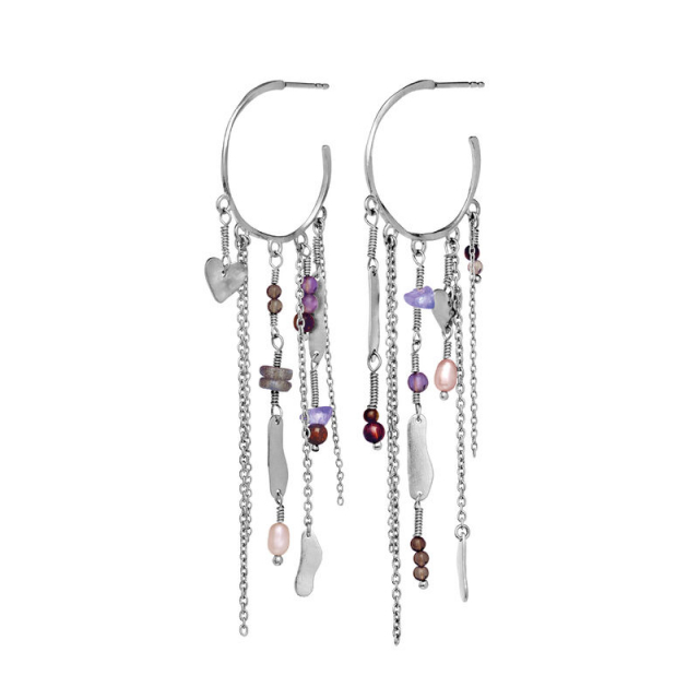Galathea Earring Silver