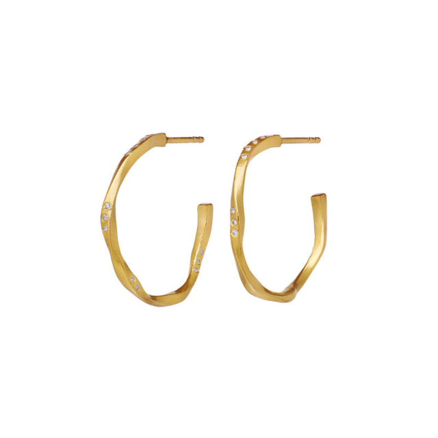 Echo Medium Earring Gold