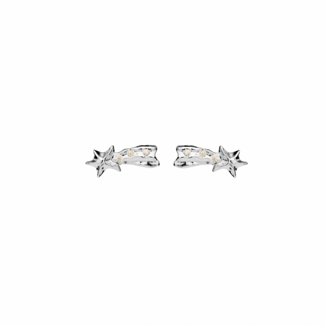 Zeke earrings silver
