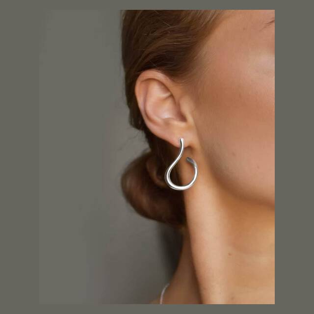 Breeze Earring Silver