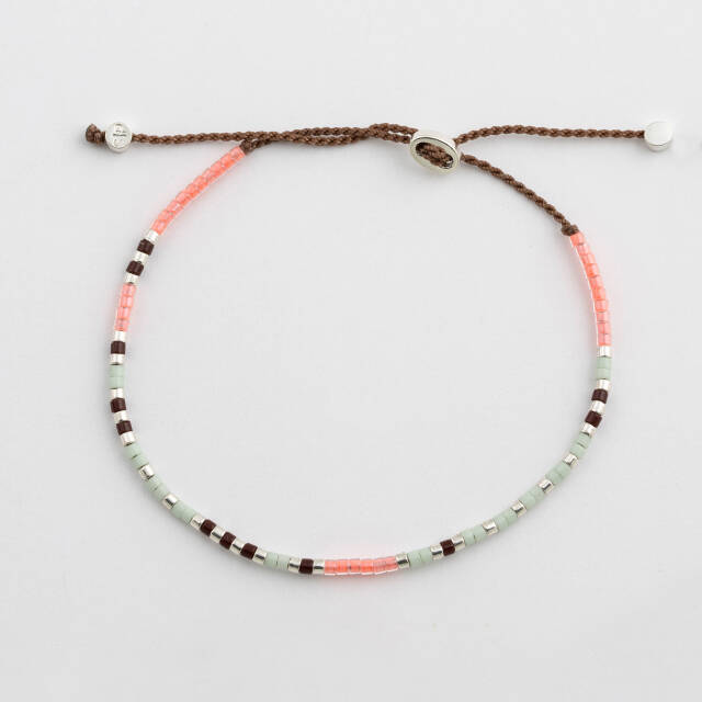 Code Bracelet Silver, I Love You