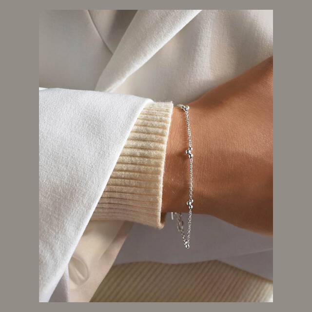 Drops full Bracelets silver