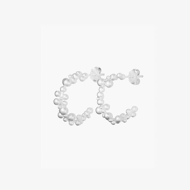 Drops hoops silver