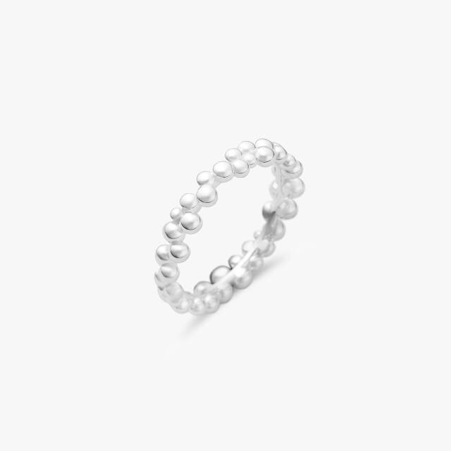 Drops ring silver