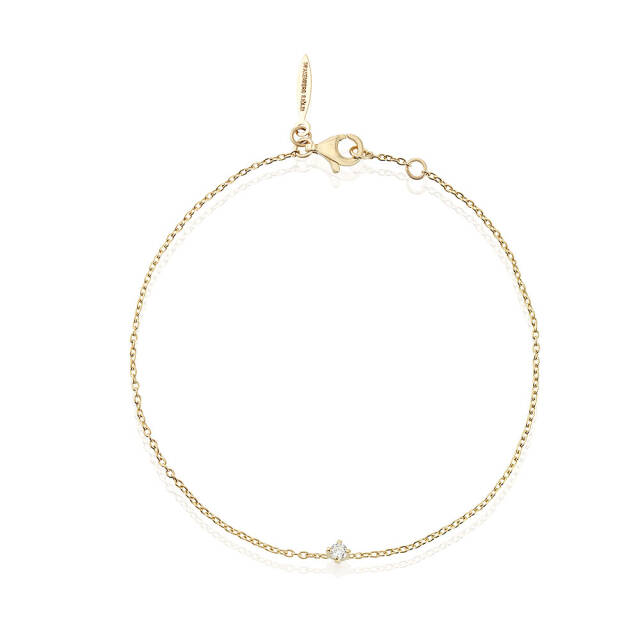 Diamond Sky drop Bracelets Gold
