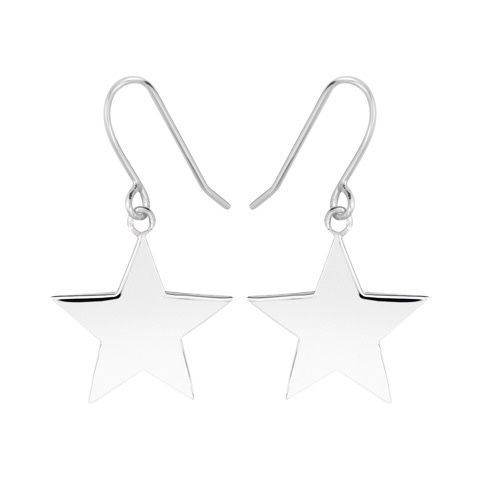 Star Hook Earring (silver)