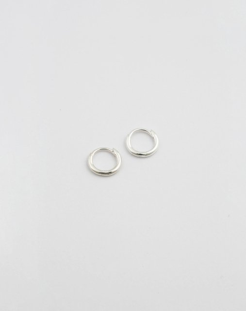 Beloved Mini Hoops Silver