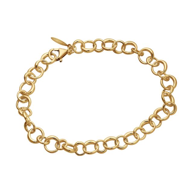 Les Amis drop chain Bracelets Gold