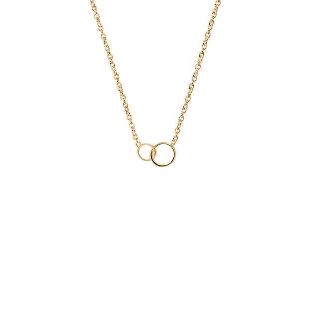 Les Amis drop Necklaces Gold