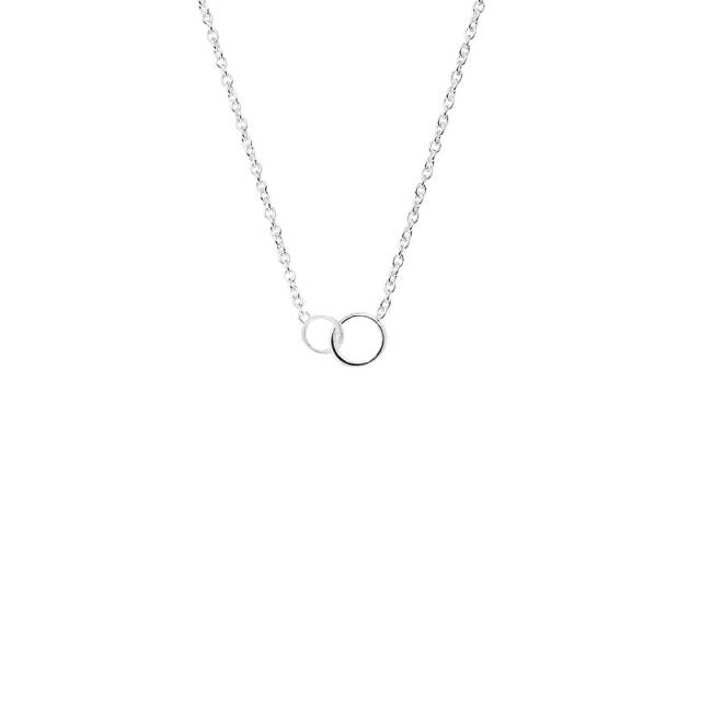 Les Amis drop Necklaces silver