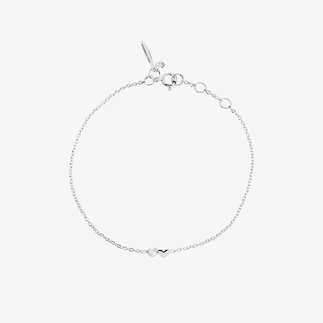 Loving heart Bracelets silver