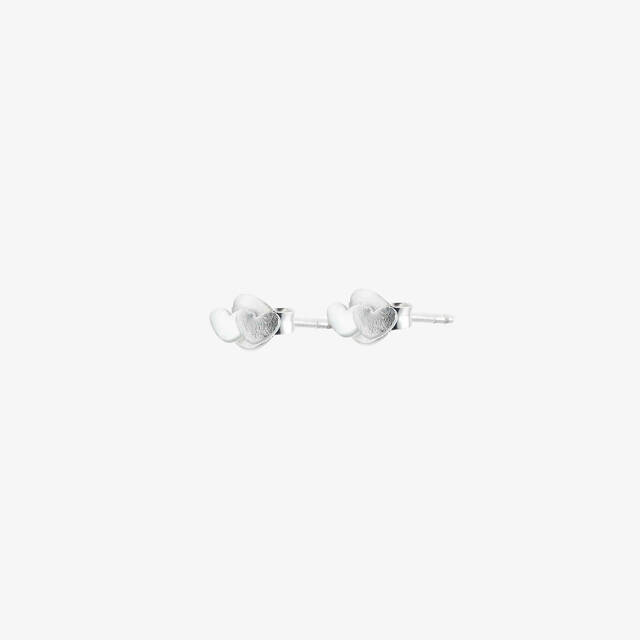 Loving heart Earring silver