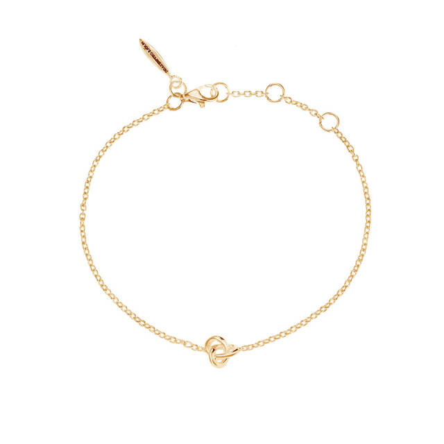Le knot drop Bracelets Gold
