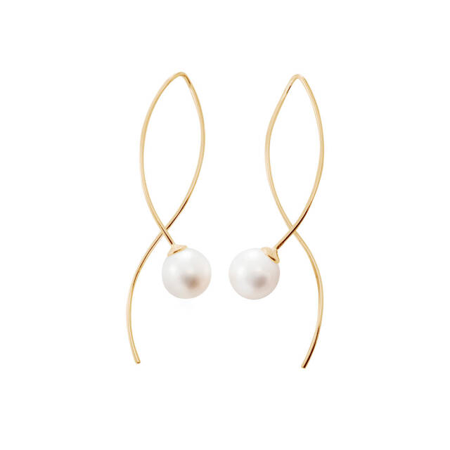 Le pearl Earring Gold