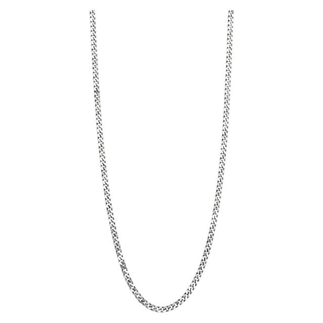 SilverNecklaces pansar. 50+5cm